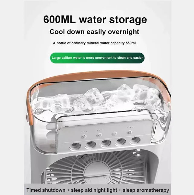 Compact Portable Air Cooler & Humidifier